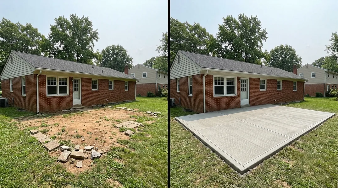 Stamped Concrete Patio Ideas for Baltimore Backyards