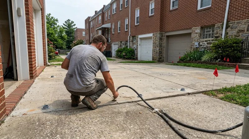 Concrete Leveling & Slab Lifting Baltimore